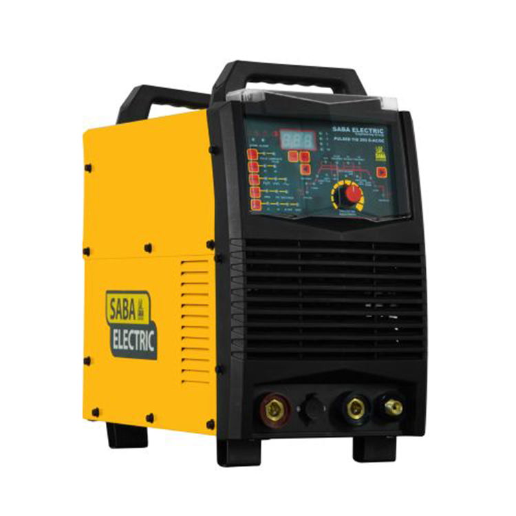 تصویر دستگاه اینورتر تیگ تک فاز دیجیتال هواخنک صباالکتریک مدل PULSED TIG 250 D-AC/DC