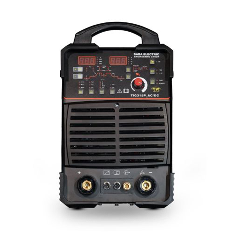 تصویر دستگاه اینورتر تیگ سه فاز دیجیتال هوا خنک صباالکتریک مدل TIG315 P- AC DC