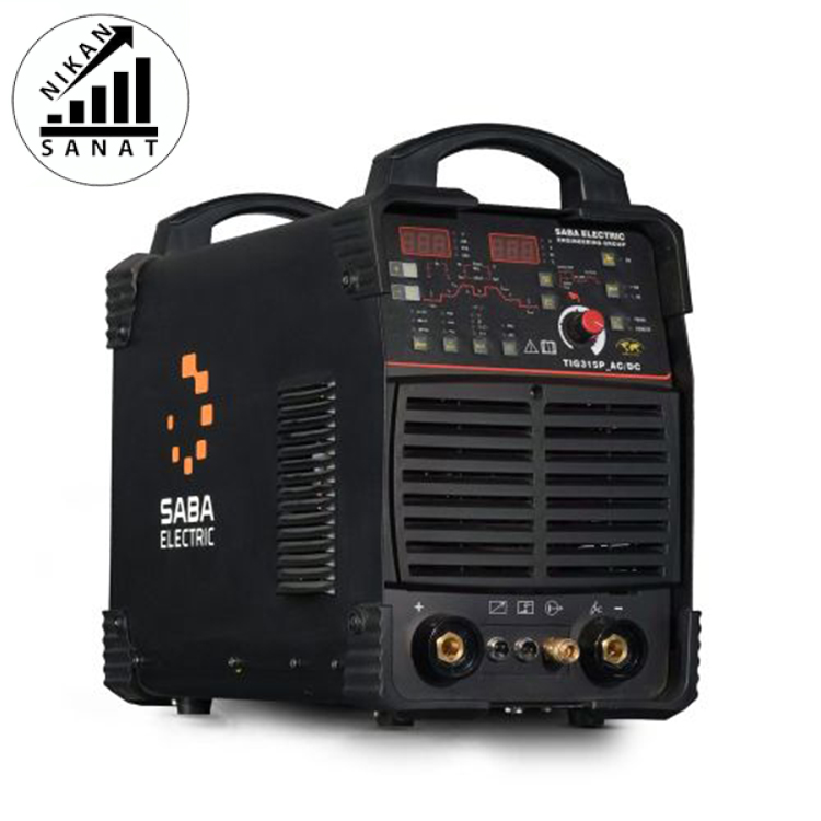 دستگاه اینورتر تیگ سه فاز دیجیتال هوا خنک صباالکتریک مدل TIG315 P- AC DC