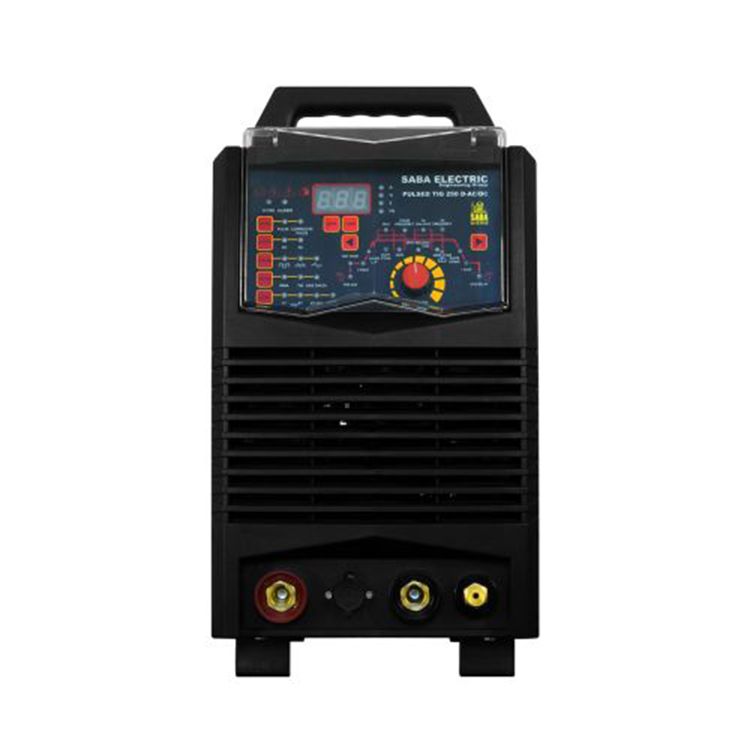 عکس دستگاه اینورتر تیگ تک فاز دیجیتال هواخنک صباالکتریک مدل PULSED TIG 250 D-AC/DC