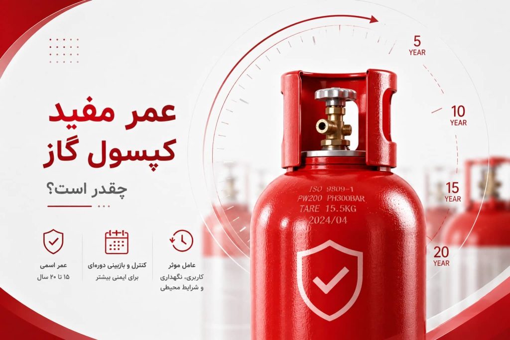 خرید کپسول گاز